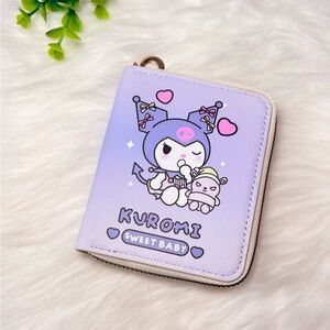 Kuromi Character Zippy Wallet